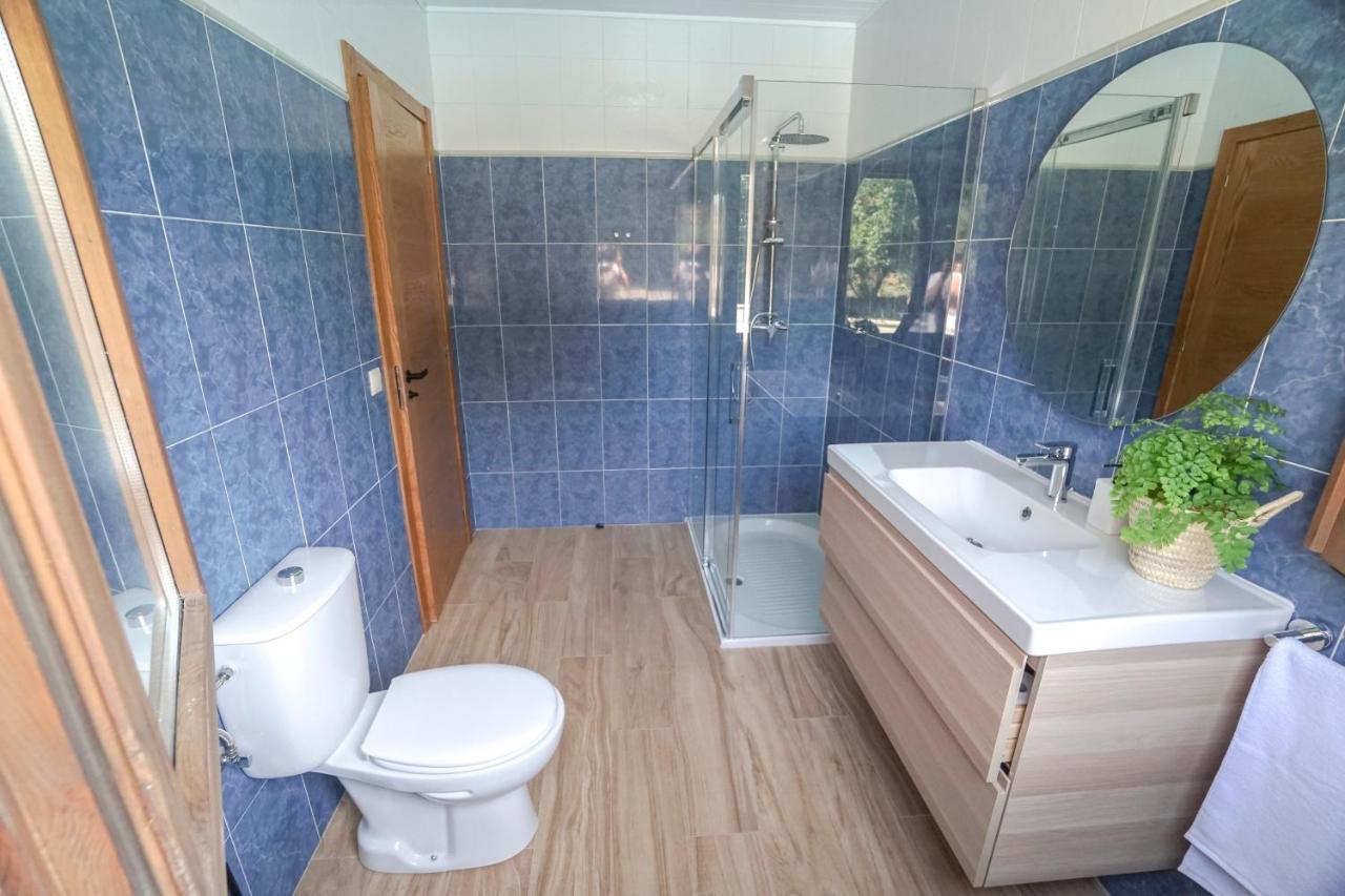 Casa de Madera con Piscina Privada Villa Pontevedra Exterior foto